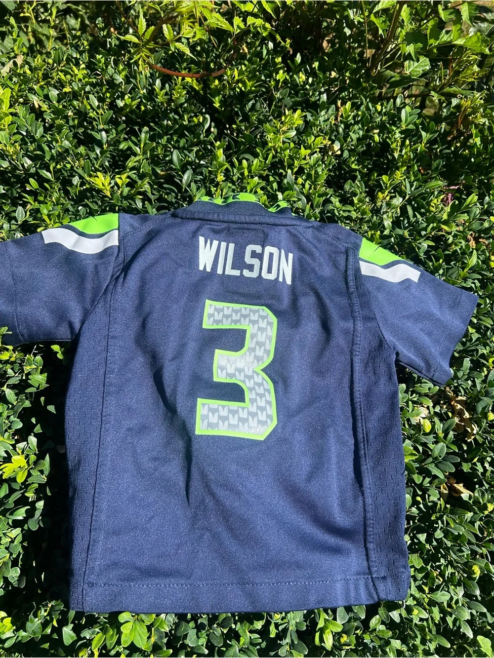 NFL Seattle Seahawks #3 Baby Boy’s Navy & Green Jersey Size 24M